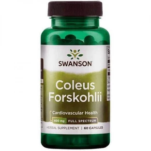 Coleus Forskohlii, 60 капсул, Swanson Health USA