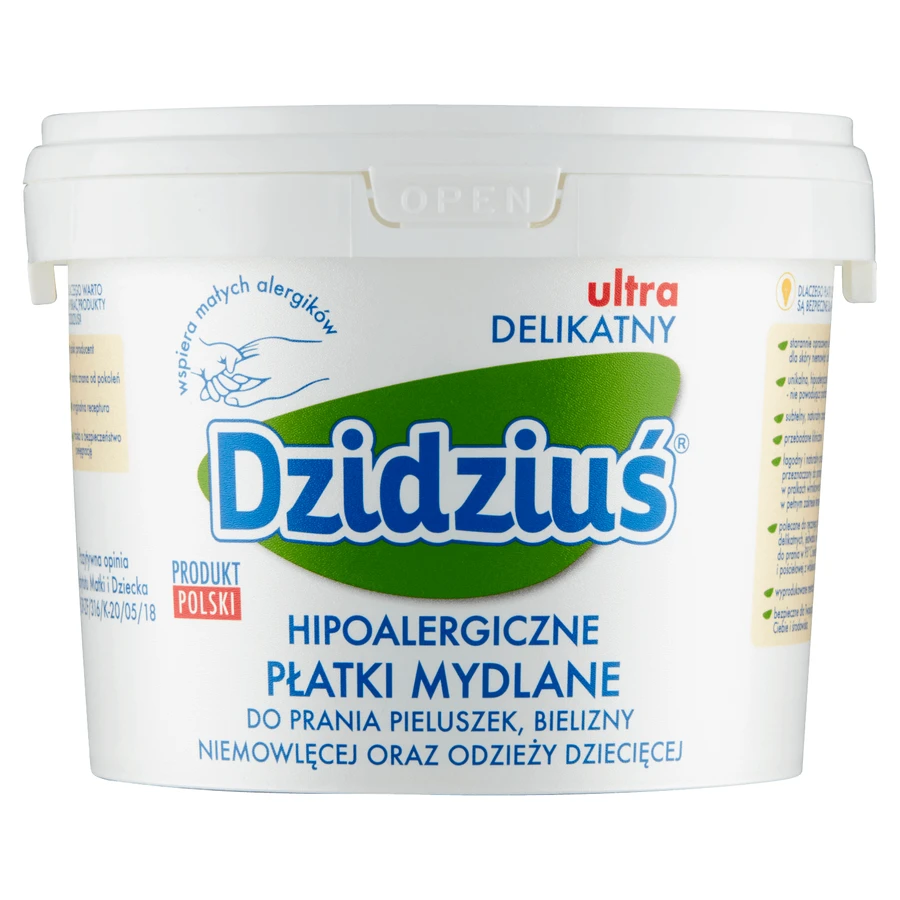 Dzidziu, Пластирі для прання, 400 г: ціни та характеристики