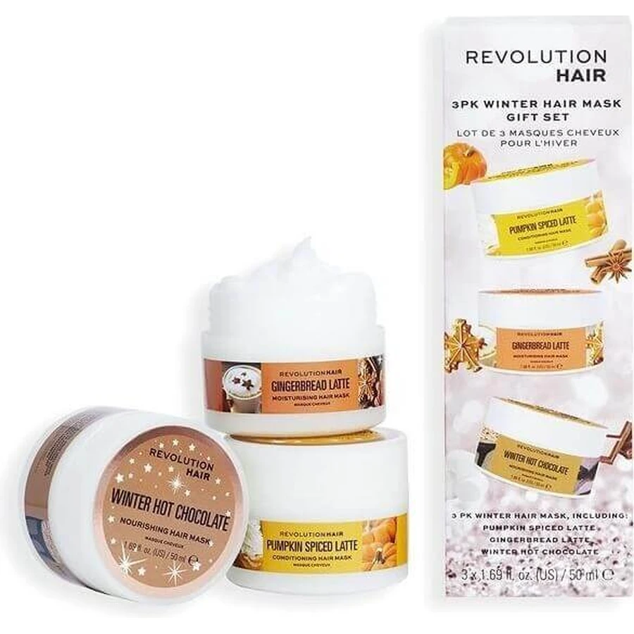 Revolution Haircare, 3pk Winter Hair Mask Gift Set 1×1 set: цены и характеристики