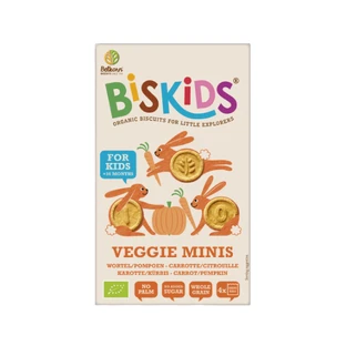 Печиво без цукру з морквою еко Biskids, 120 г, Belkorn
