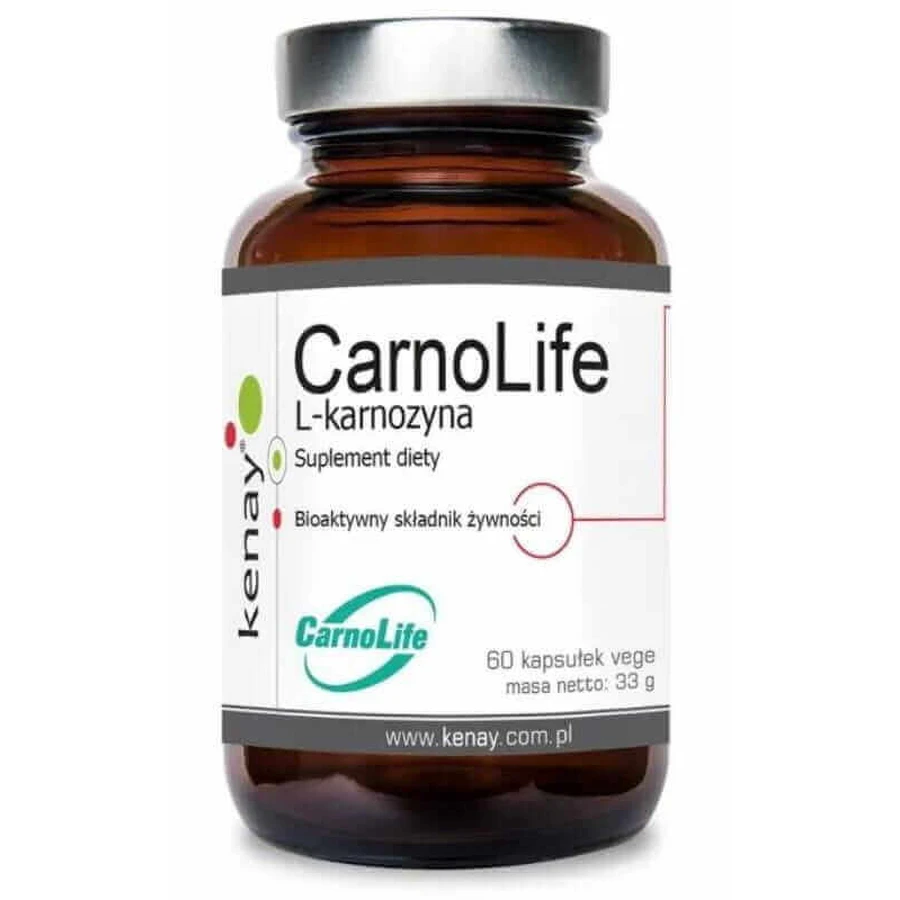 CarnoLife L-Carnosine - 60 капсул, KenayAG: цены и характеристики
