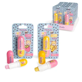 Бальзам для губ с SPF 15, +3 года, клубника или банан, Martinelia