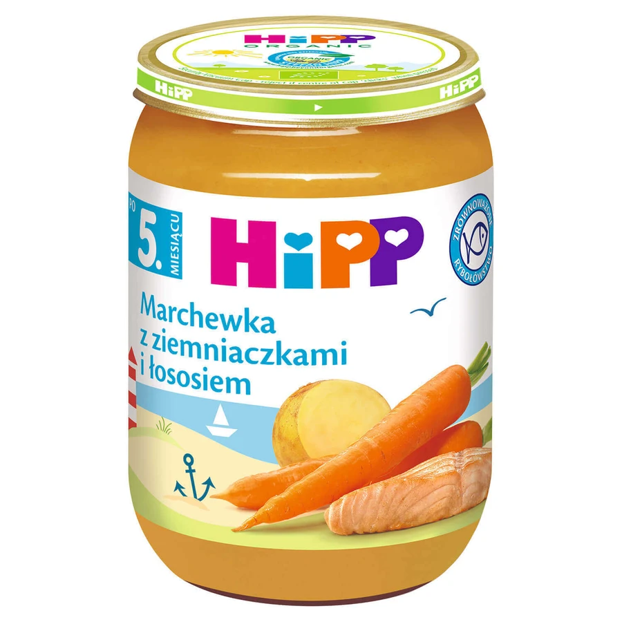 HiPP Bio блюдо, морковь с картофелем и горохом, после 5 месяцев, 190 г: цены и характеристики