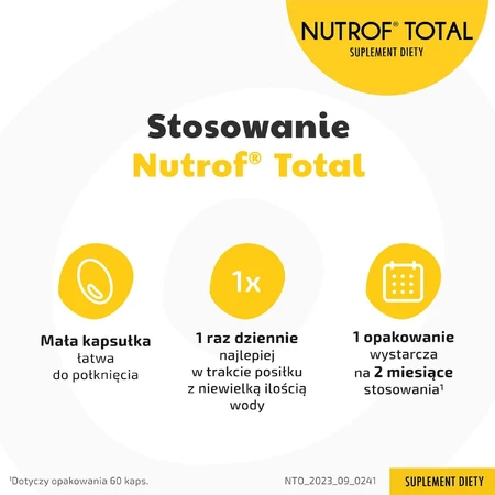 Нутроф Тотал Thea Nutrof Total, 60 капсул: ціни та характеристики