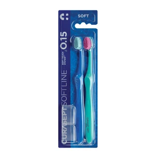 Curasept Soft 015 Duopack, зубная щетка для зубов, 2 шт.