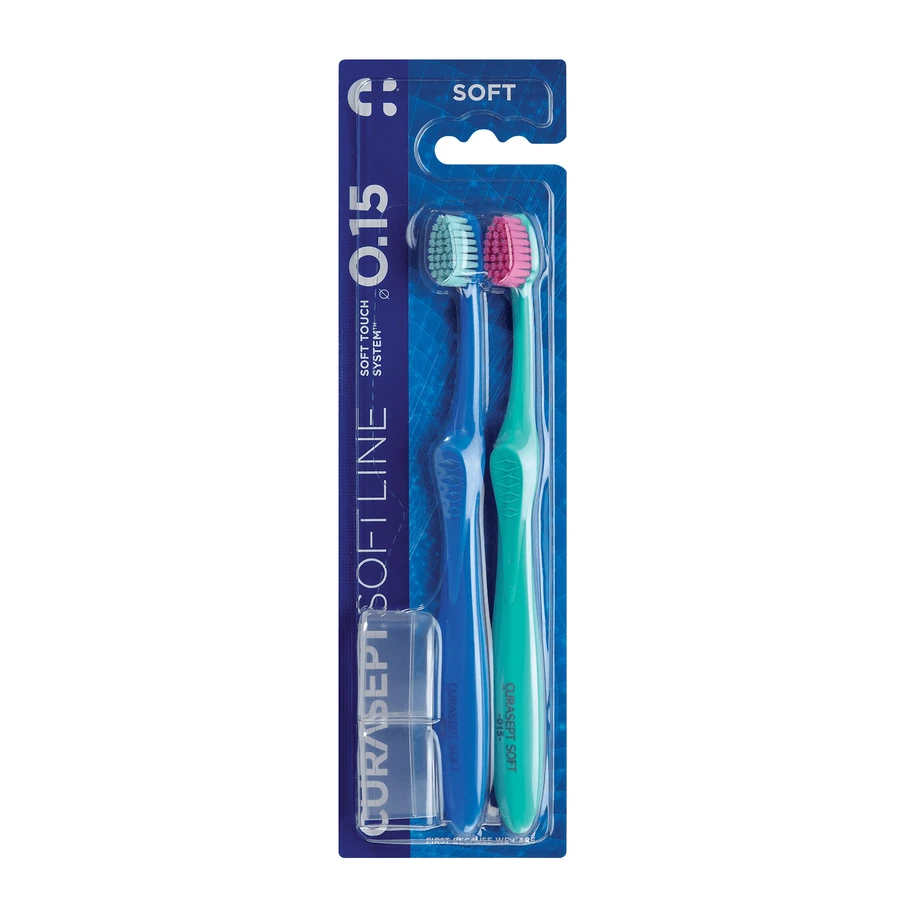 Curasept Soft 015 Duopack, зубная щетка для зубов, 2 шт.: цены и характеристики