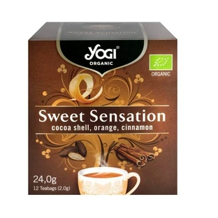 Органічний чай Солодка Сенсація, 12 пакетиків, Yogi Tea