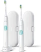 Philips Sonicare 4300 HX6807/35 1+1 1×1 комплект, звуковая зубная щетка 2 шт.