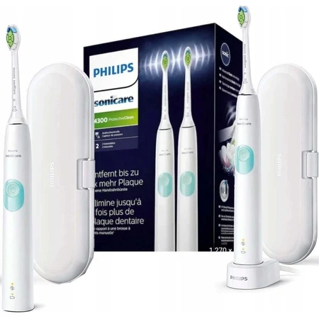 Philips Sonicare 4300 HX6807/35 1+1 1×1 набір, звукова зубна щітка 2 шт.: ціни та характеристики