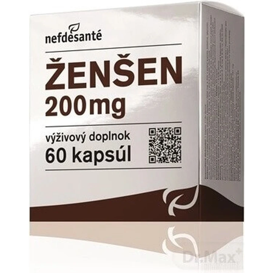 nefdesanté ŽENŠEN 200 мг 6×10 капсул, дієтична добавка: ціни та характеристики