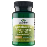 Swanson Lactobacillus Rhamnosus з FOS, 60 вегетаріанських капсул