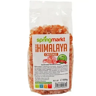 Кристаллы гималайской розовой соли, 500 г, Spring Markt