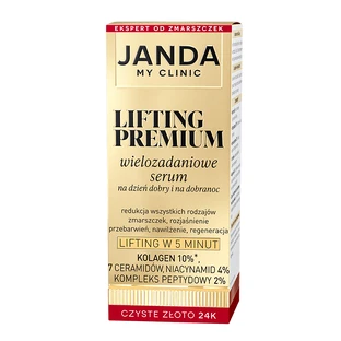 Janda My Clinic Lifting Premium, многозадачная сыворотка для доброго утра и спокойной ночи, 30 мл