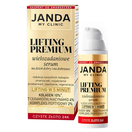 Janda My Clinic Lifting Premium, многозадачная сыворотка для доброго утра и спокойной ночи, 30 мл: цены и характеристики