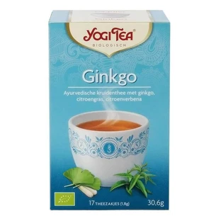 Чай з гінкго 17 пакетиків, Yogi Tea