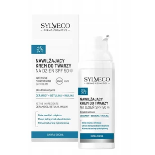 Sylveco Dermo Skin Dry Day Увлажняющий дневной крем для лица SPF 50, 50 мл