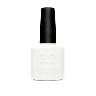 Напівстійкий УФ-лак для нігтів CND Shellac Studio White 7.3 мл