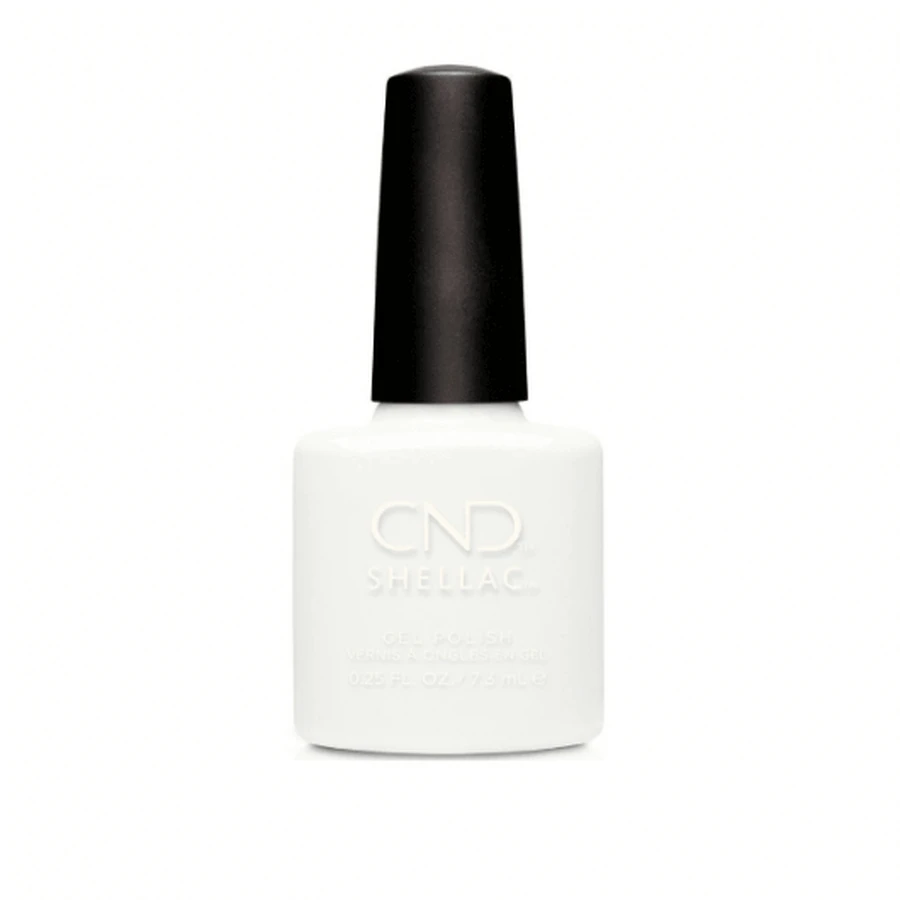 Напівстійкий УФ-лак для нігтів CND Shellac Studio White 7.3 мл: ціни та характеристики