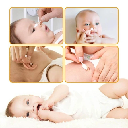 Ватні палочки Bella Baby Happy, 56 + 8 шт.: ціни та характеристики