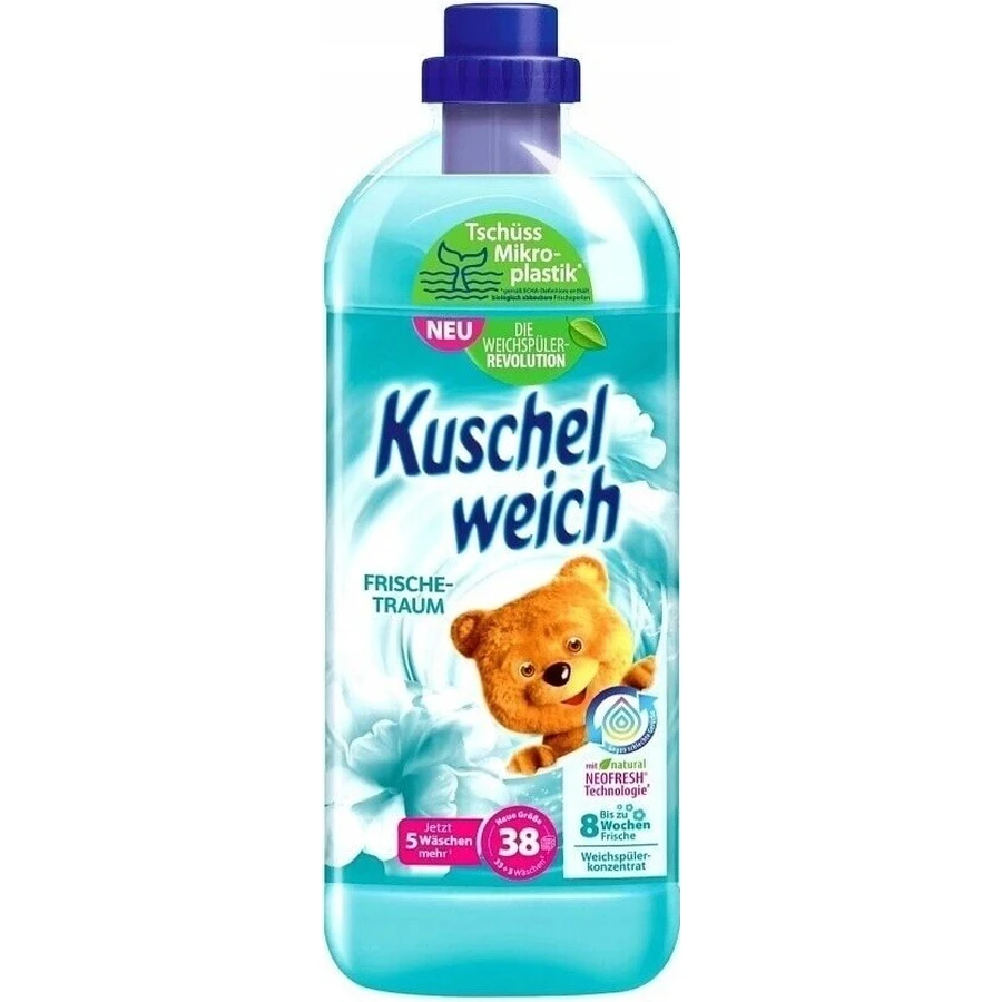 Ткани Kuschelweich - fresh dream (бирюзовый), 38 стирок 1×1 л, ткани: цены и характеристики