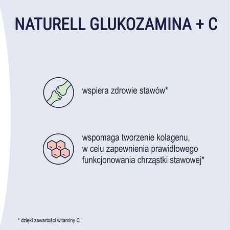 Глюкозамин + C Naturell Glucosamine + C, 100 таблеток: цены и характеристики