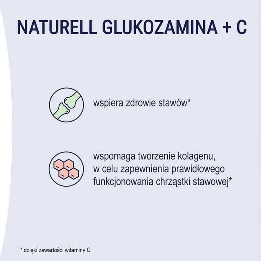 Глюкозамин + C Naturell Glucosamine + C, 100 таблеток: цены и характеристики
