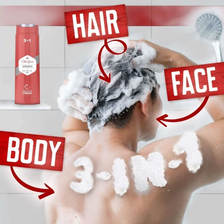 Old Spice Original гель для душу зі свіжим пряним ароматом 400 мл: ціни та характеристики