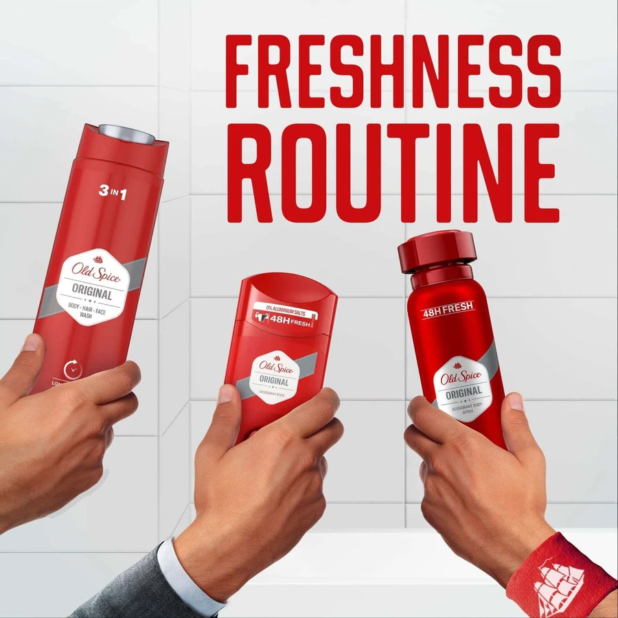 Old Spice Original гель для душу зі свіжим пряним ароматом 400 мл: ціни та характеристики