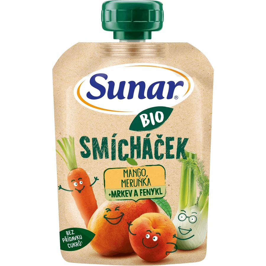 Sunar Organic фруктовая капсула Микс манго, моркови, маруа и фенхеля 100 г: цены и характеристики