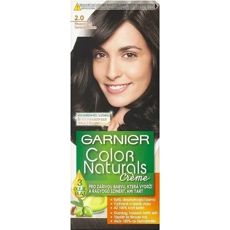 Garnier Color Naturals перманентный цвет волос 2.0 Натуральный черный 1×1 штука, цвет волос: цены и характеристики