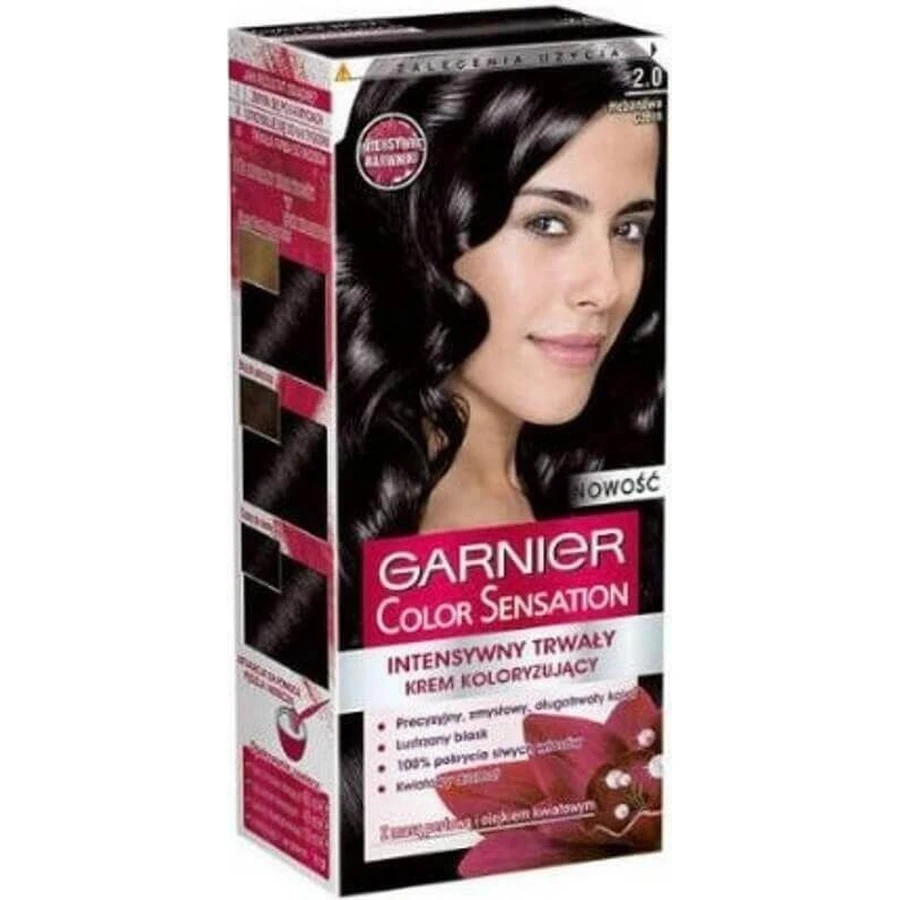 Garnier Color Naturals перманентный цвет волос 2.0 Натуральный черный 1×1 штука, цвет волос: цены и характеристики