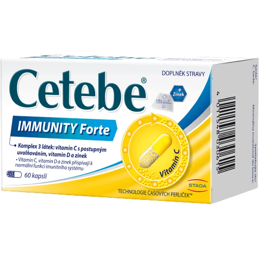 Cetebe Иммунитет ФОРТЕ 60 капсул: цены и характеристики