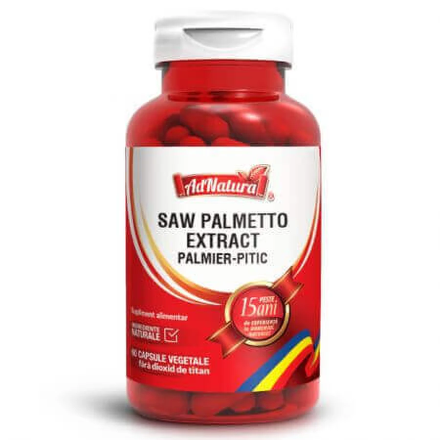Экстракт Saw Palmetto Palmier-Pitic, 60 капсул, AdNatura: цены и характеристики