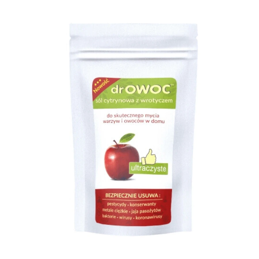 DR Owoc, Соль для мытья овощей и фруктов, 300 г: цены и характеристики