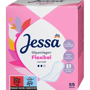 Щоденні прокладки Jessa Flexibel Щоденні вбираючі прокладки, 55 шт.