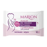 Серветки для інтимної гігієни Marion з пребіотиком, 10 шт.