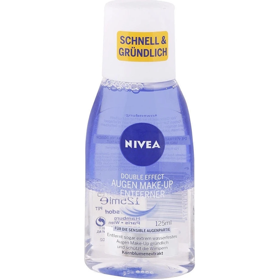NIVEA Двоступенева рідина для зняття макіяжу з очей Волошка 1×125 мл, засіб для зняття макіяжу з очей: ціни та характеристики
