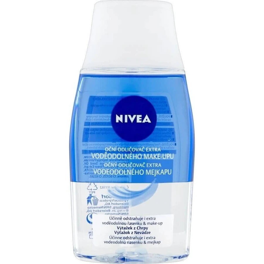 NIVEA Двоступенева рідина для зняття макіяжу з очей Волошка 1×125 мл, засіб для зняття макіяжу з очей: ціни та характеристики
