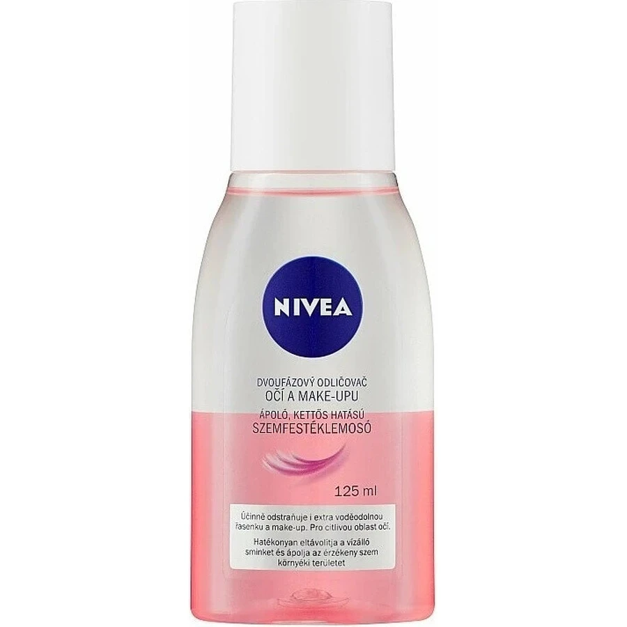 NIVEA Двоступенева рідина для зняття макіяжу з очей Волошка 1×125 мл, засіб для зняття макіяжу з очей: ціни та характеристики