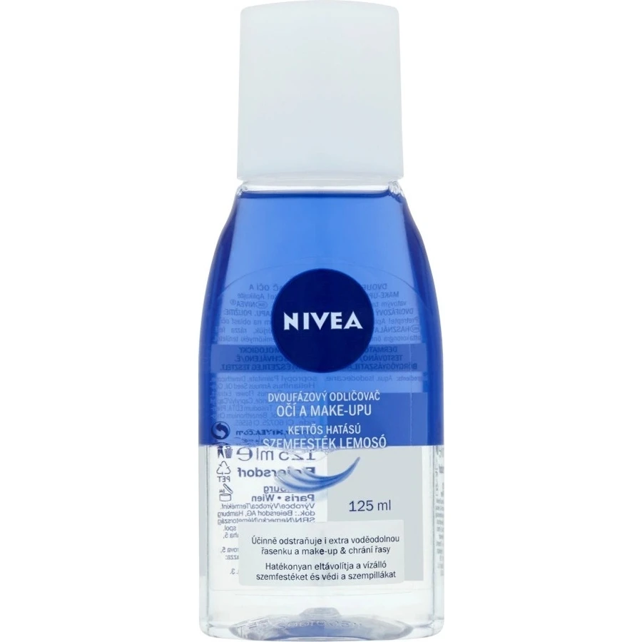 NIVEA Двоступенева рідина для зняття макіяжу з очей Волошка 1×125 мл, засіб для зняття макіяжу з очей: ціни та характеристики