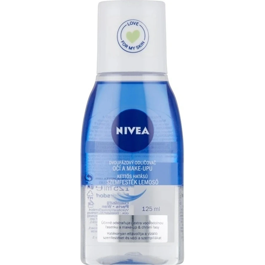 NIVEA Двоступенева рідина для зняття макіяжу з очей Волошка 1×125 мл, засіб для зняття макіяжу з очей: ціни та характеристики