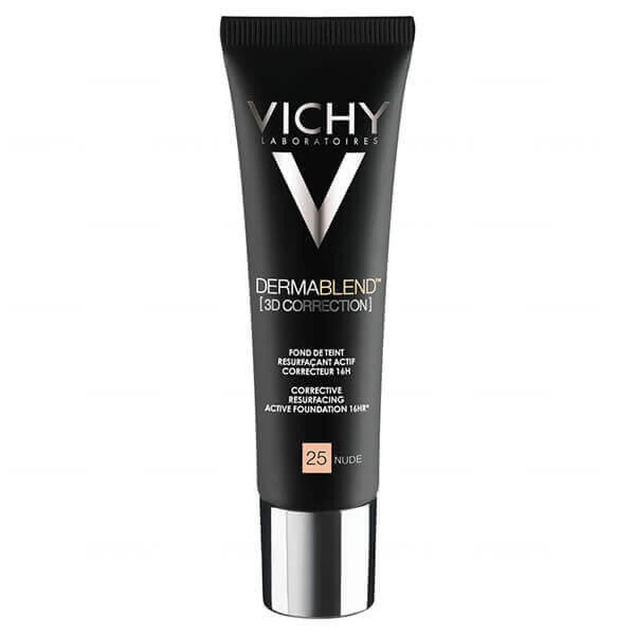 Vichy Dermablend 3D Corrective Fluid No. 25 Nude 30ml: цены и характеристики