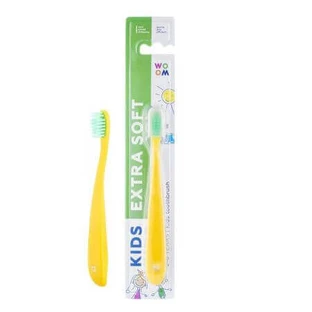 Дитяча зубна щітка Kids Extra Soft, 2-6 років, 1 шт, Woom