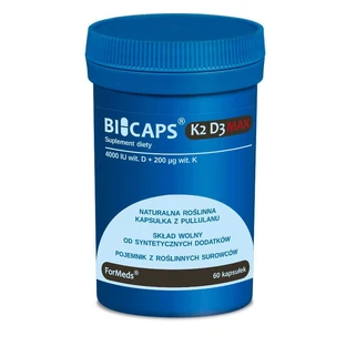 Bicaps K2 D3 Макс 60 капсул Форми