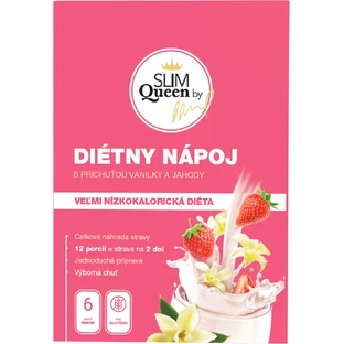 SLIM Queen Дієтичний напій, ваніль та полуниця 12 х 32 г
