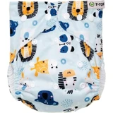 T-TOMI Nappy Nappy AIO - Пеленальний набір Patent Animals 1×2 шт, підгузники-трусики