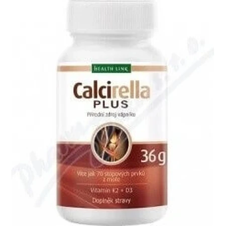 Health Link CALCIRELLA PLUS 1×60 cps, харчова добавка для кісток: ціни та характеристики