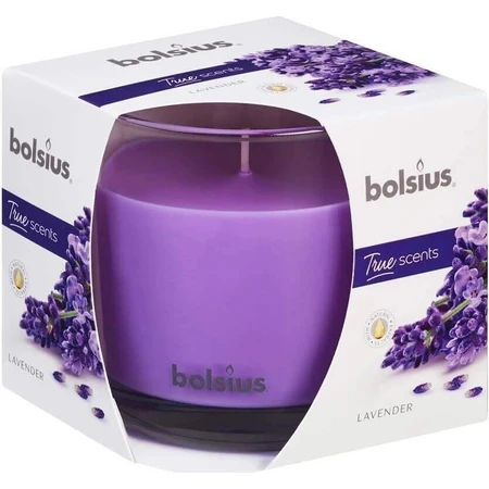 Bolsius Aromatic 2.0 Glass 95x95mm Lavender, ароматическая свеча 1×1 шт, ароматическая свеча: цены и характеристики