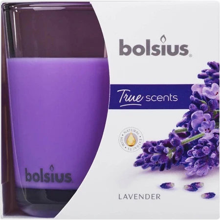 Bolsius Aromatic 2.0 Glass 95x95mm Lavender, ароматическая свеча 1×1 шт, ароматическая свеча: цены и характеристики