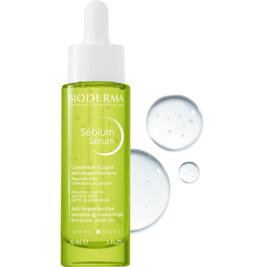 Bioderma Sébium Serum для взрослой кожи с акне 30 мл: цены и характеристики